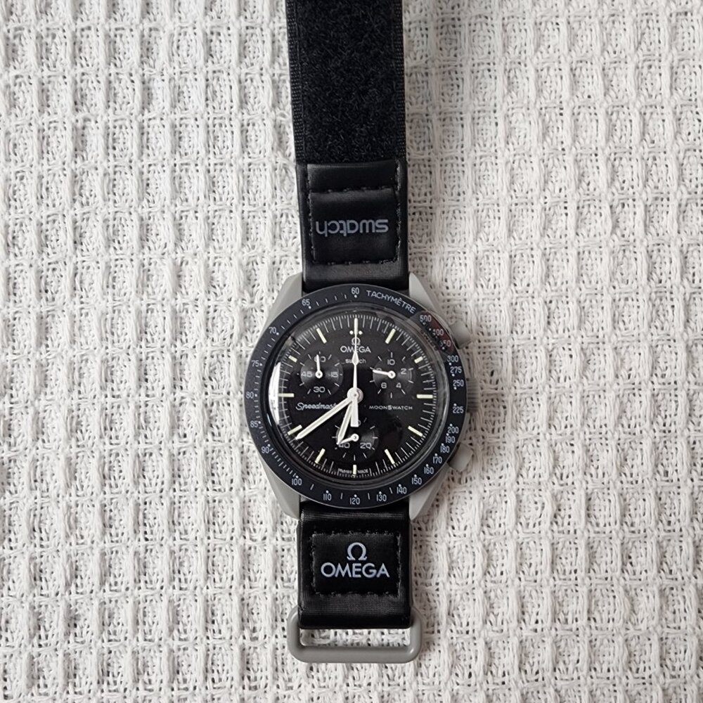 🍀Swatch X Omega Moonswatch Mission To Moon Watch